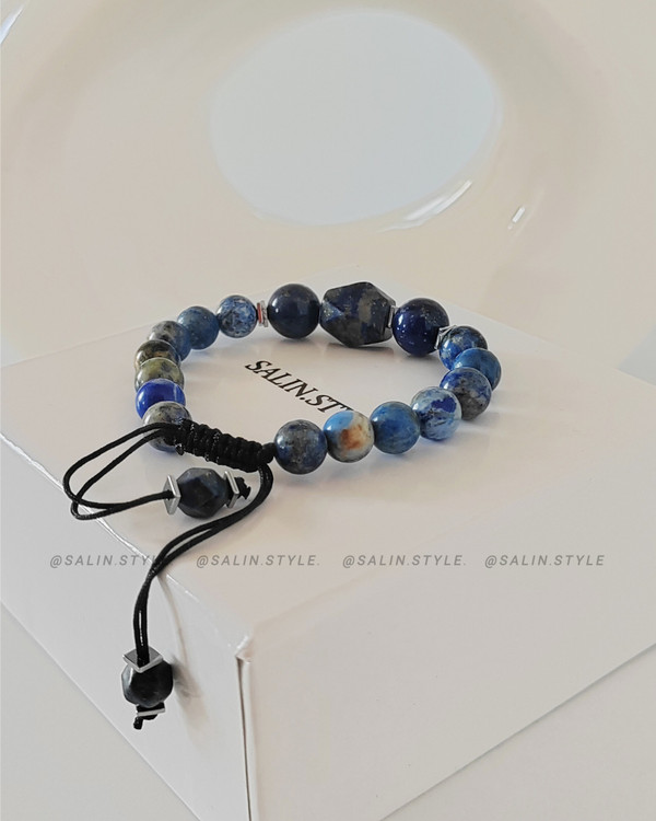 دستبند سنگ لاجورد