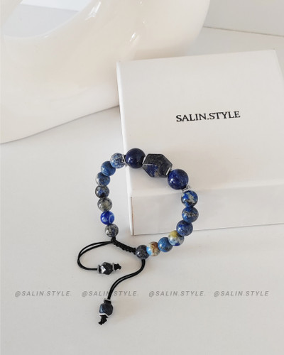 دستبند لاجورد مردانه