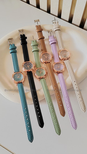 ساعت بند چرمی