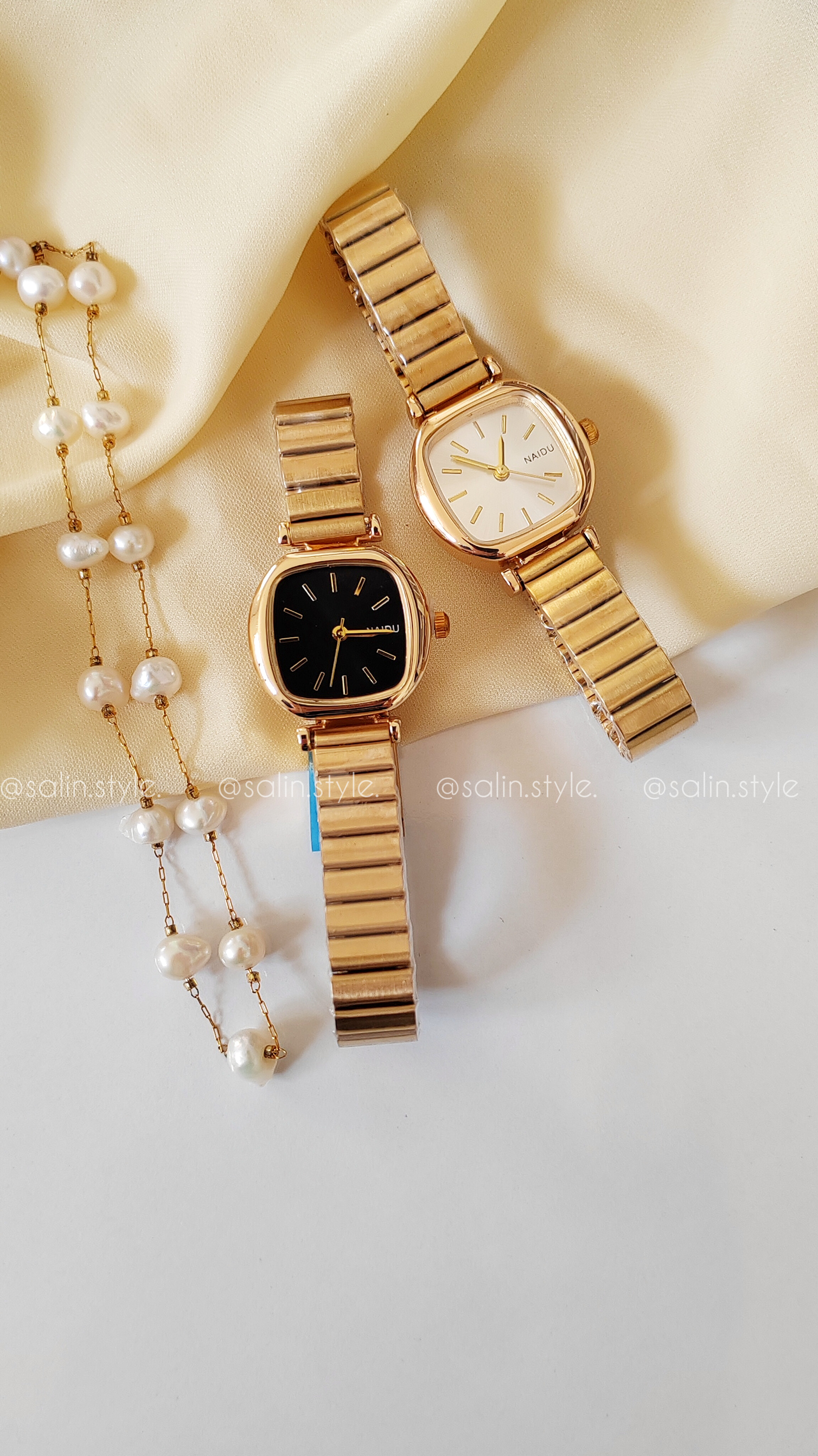 ساعت زنانه مربعی