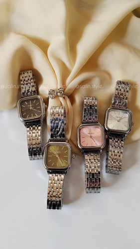 ساعت مربعی زنانه