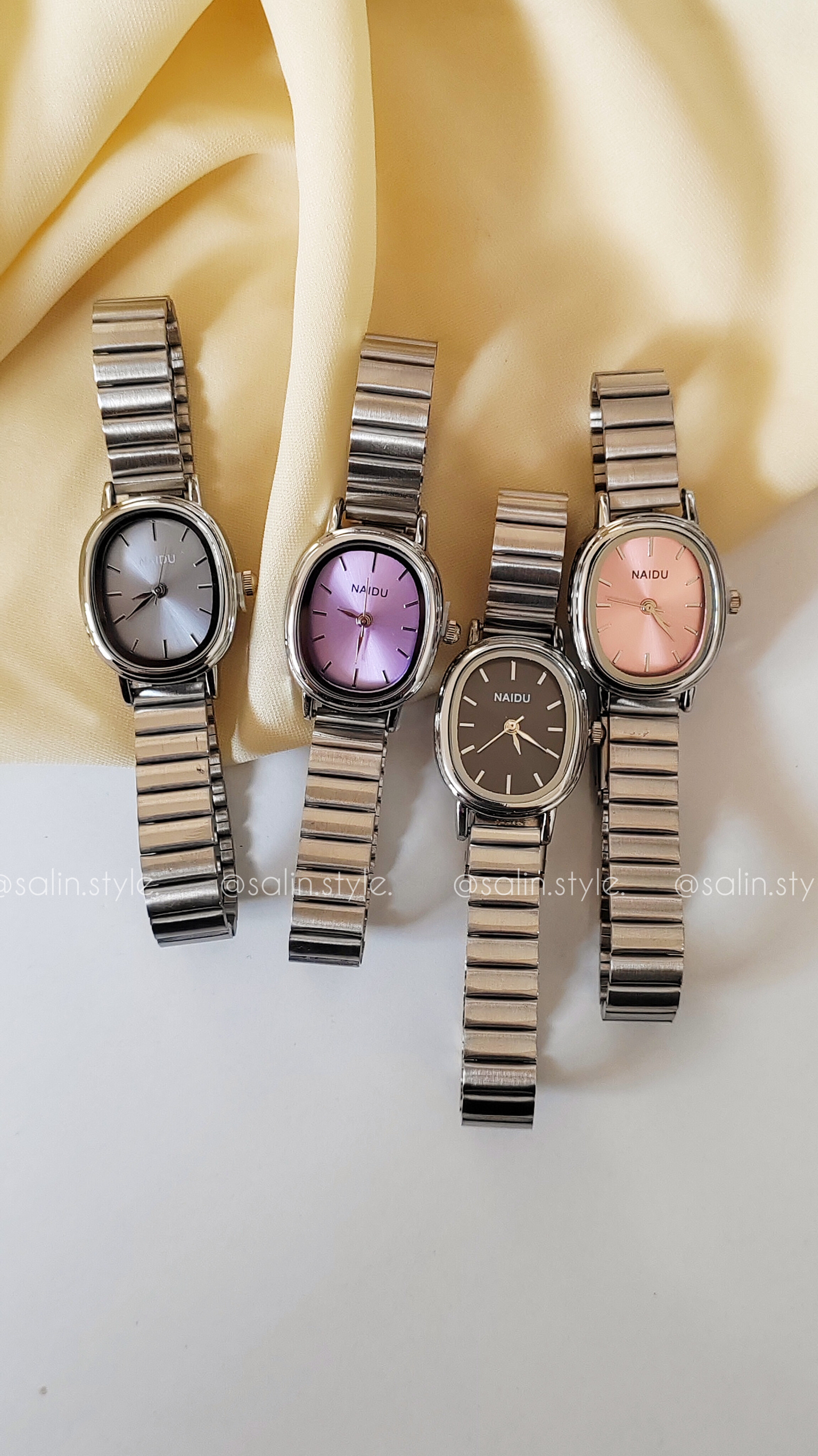 ساعت زنانه صفحه بیضی