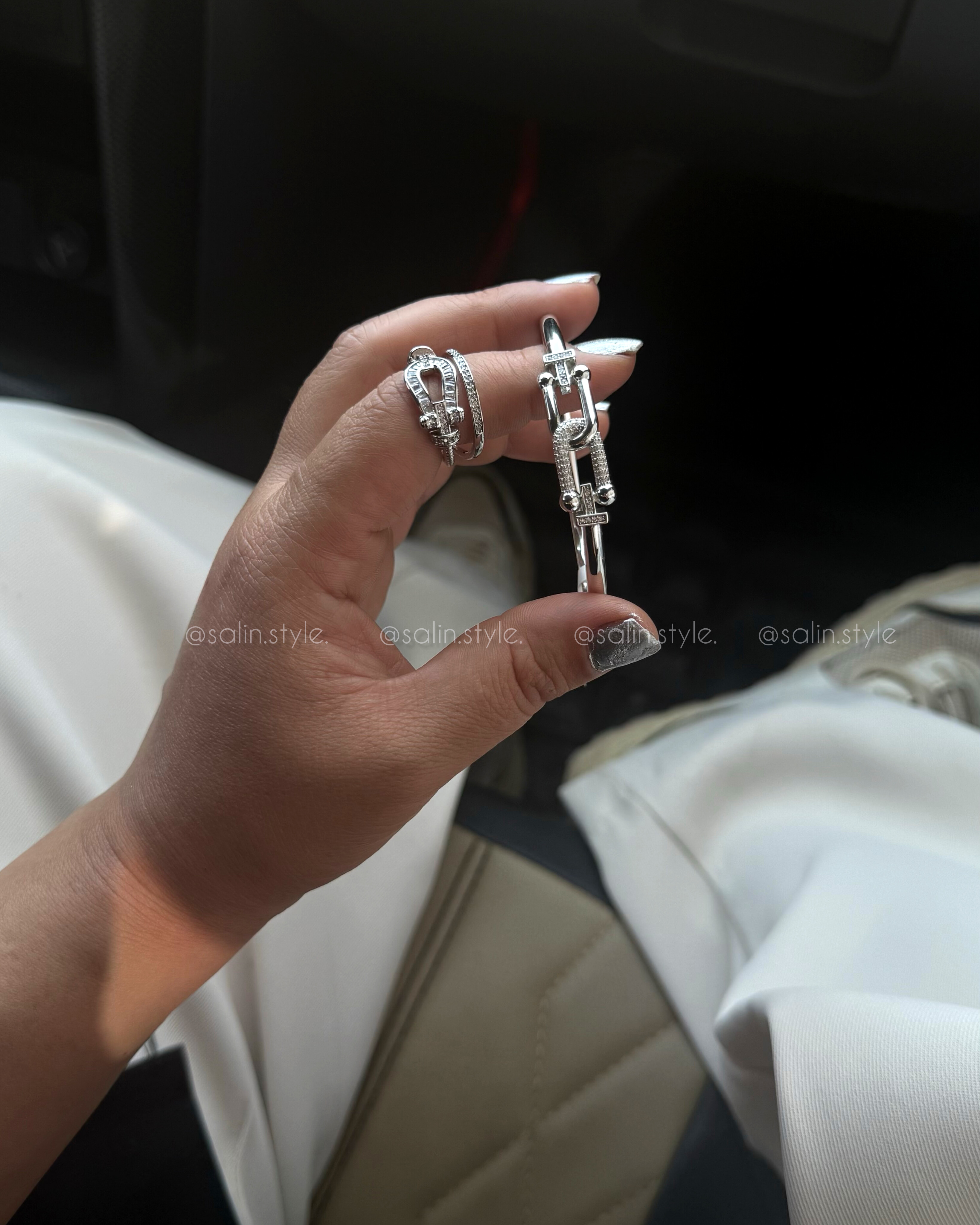 بنگل و انگشتر فشن