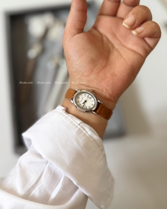 ساعت بند چرمی زنانه